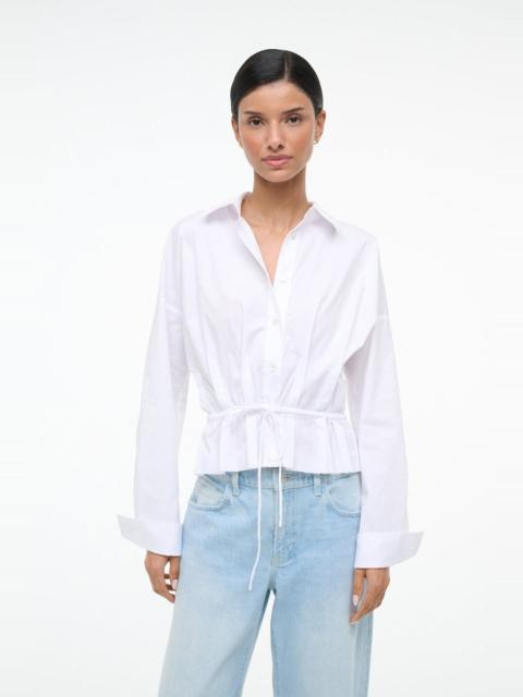 STAUD PRIMROSE SHIRT WHITE