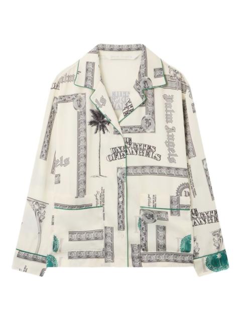 dollar print shirt