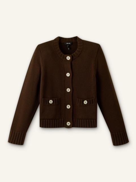 Straight Crop Cardigan