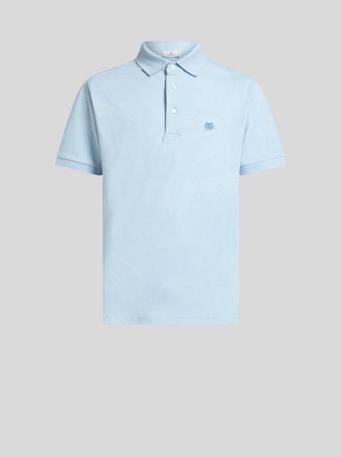 PAISLEY JACQUARD POLO SHIRT