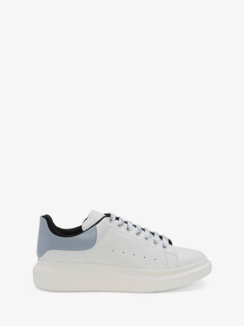 Men's Oversized Sneaker in White/spring Blue