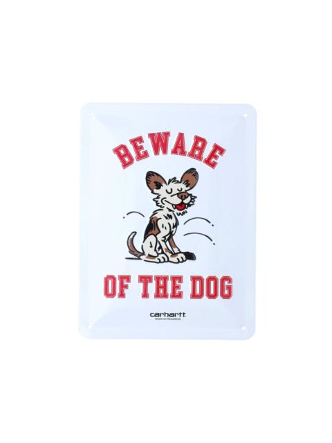 PLATE "WILD DOG BEWARE PLATE"