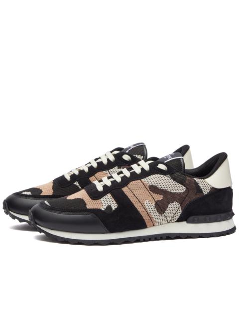 Valentino Rockrunner Camo Sneaker