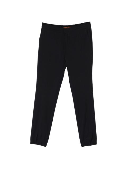 elastic-waistband trousers