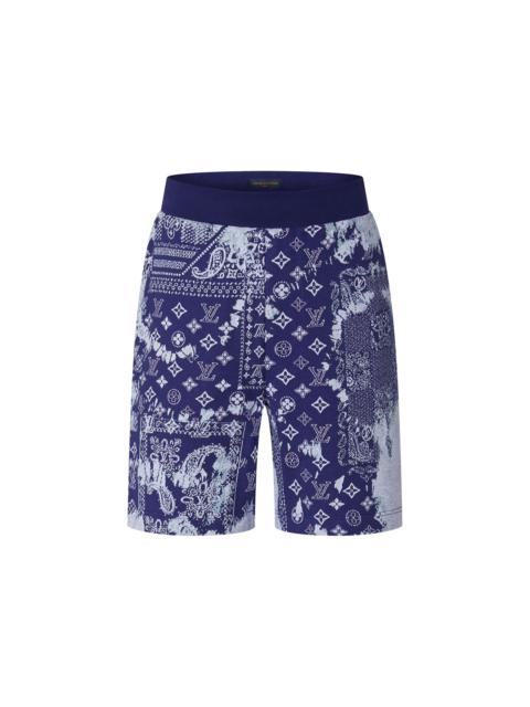 Monogram Bandana Shorts
