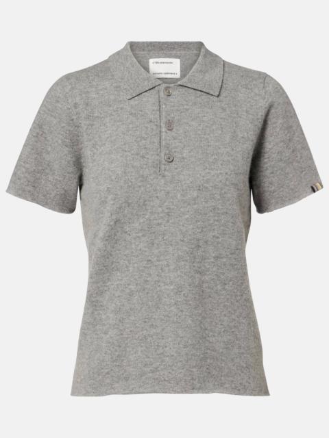 N°198 Salamander cashmere-blend polo shirt
