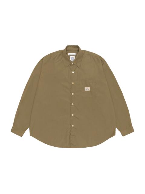 Stussy x Our Legacy Work Shop Borrowed Shirt Olive Nylon Ripstop