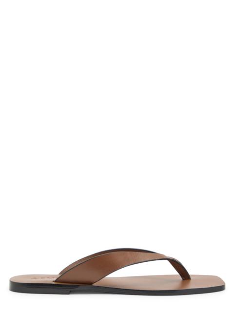 A.emery Kinto Leather Flip Flops