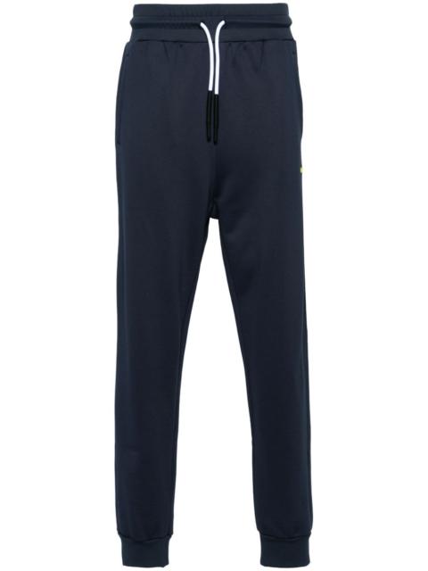 logo-lettering jersey track pants