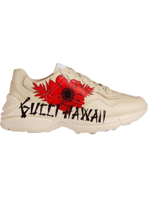 Women's Gucci Hawaii print Rhyton sneaker