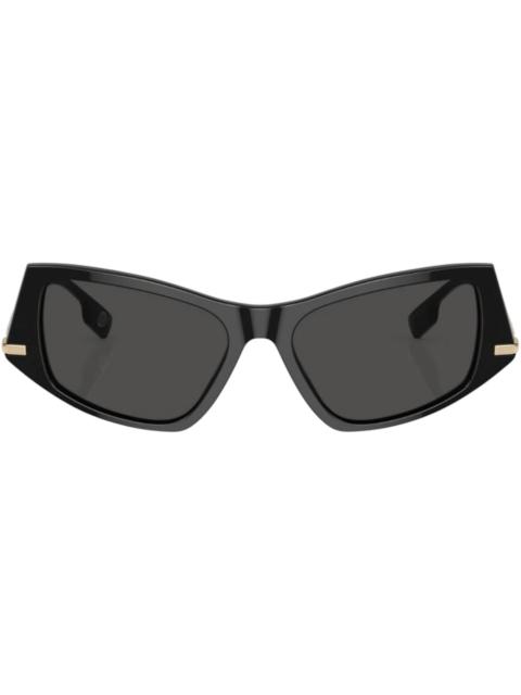 Burberry Dark Lens 0BE4408 300187 Sunglasses Black
