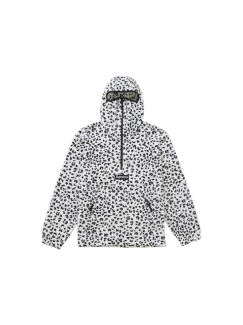 Supreme Polartec Facemask Half Zip Hooded Sweatshirt (FW24) Leopard