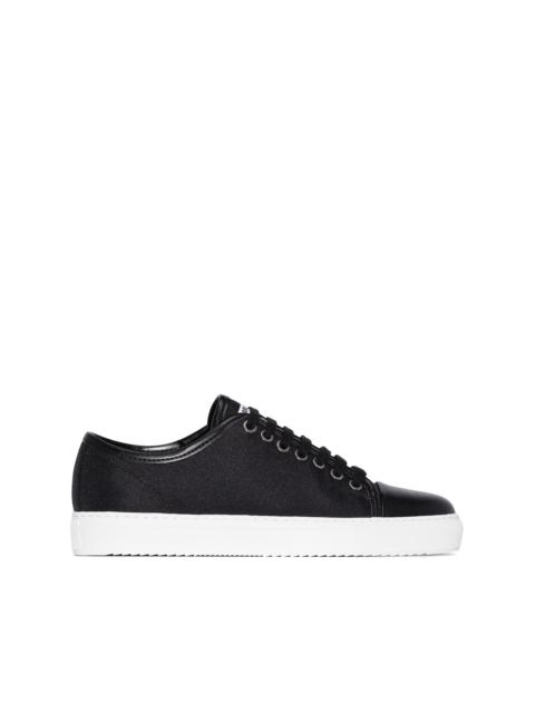 panelled low-top sneakers