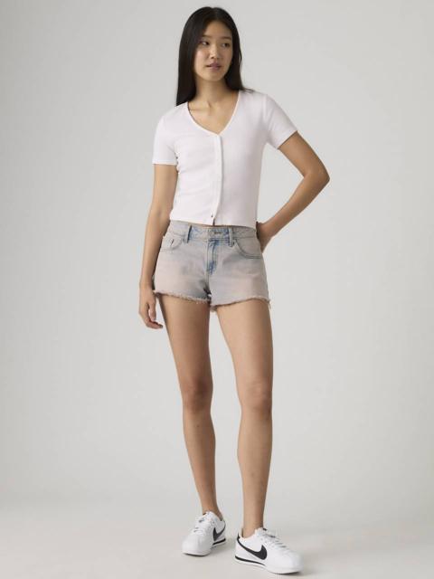 LOW RISE WOMEN'S SHORTS
