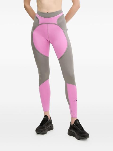 panelled pocket leggings