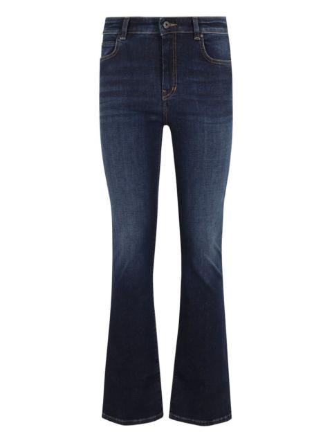 five-pocket flared jeans