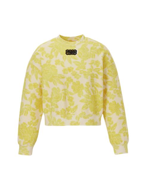 WOMEN'S PRINTED SWEAT TOP