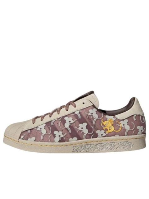 adidas originals Superstar 80s x Han Meilin 'Gray Brown' ID4376