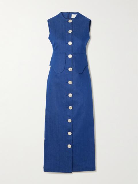Laetitia Denim Midi Dress