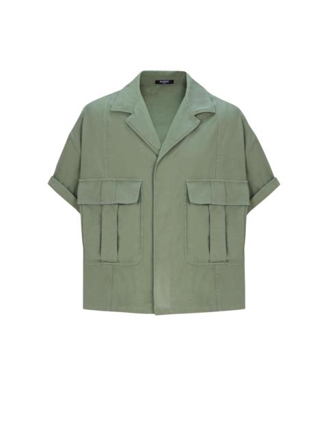 Cotton utility shirt