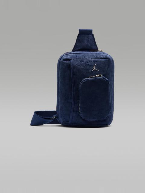 Jordan Suede Monogram Sling Bag (3L)