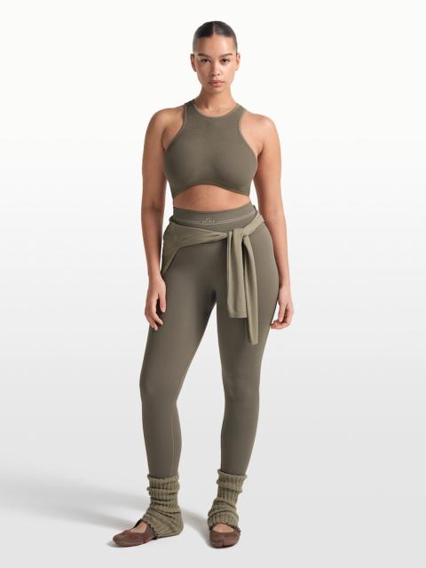 NikeSKIMS Ribbed Seamless Women's High-Waisted 26" Leggings