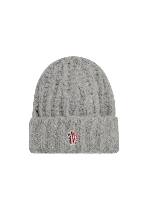 logo-patch beanie hat