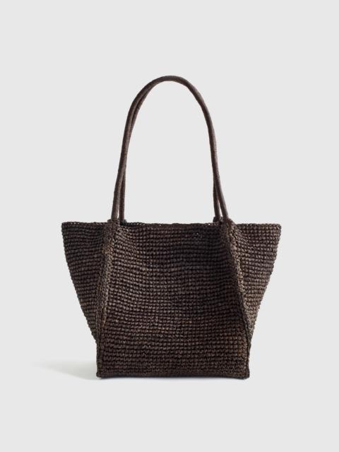 The Lexington Small Tote in Raffia