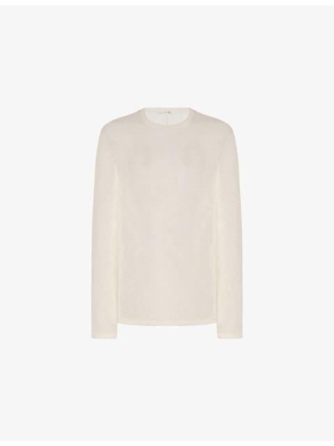 Amia Relaxed Cotton-Jersey T-Shirt