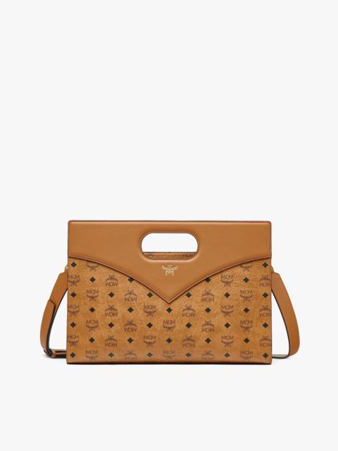 Diamond Tote in Visetos Leather Mix