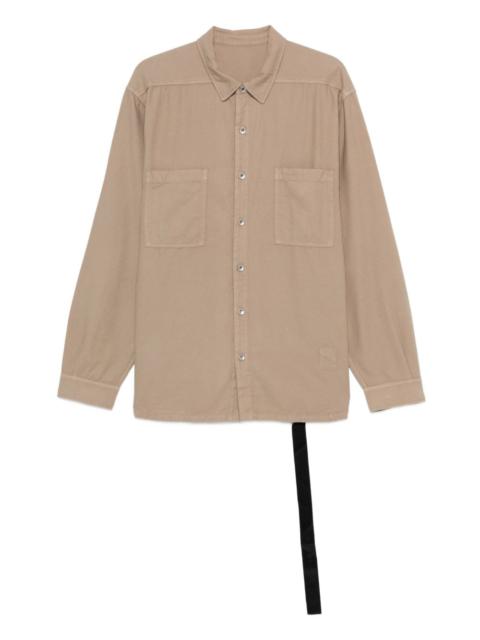 patch-pocket cotton shirt