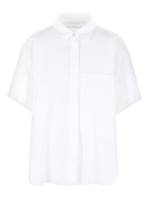 short-sleeve cotton shirt