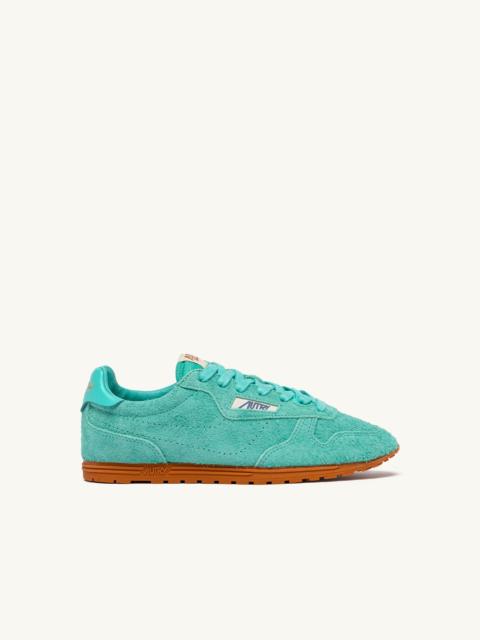 SNEAKERS WINDSPIN IN TURQUOISE SUEDE