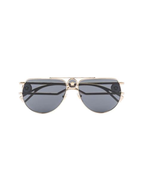 Medusa pilot-frame sunglasses
