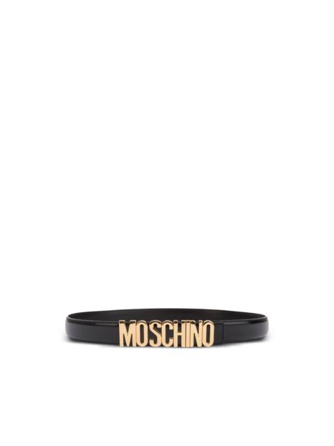 logo-detailed belt