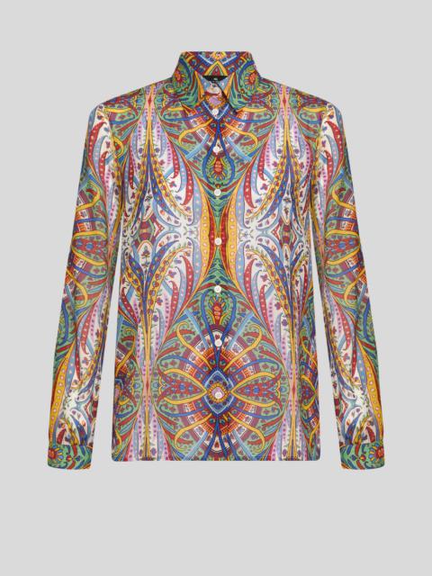 PRINTED COTTON SHIRT