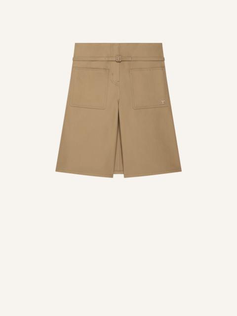 COTTON BACK PANEL SHORTS