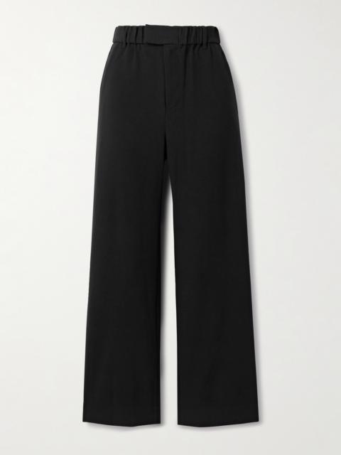 Jerome Crepe Straight-leg Pants