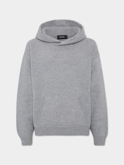 KNIT HOODIE