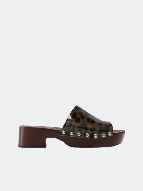 Rio Wood Platform In Cheetah