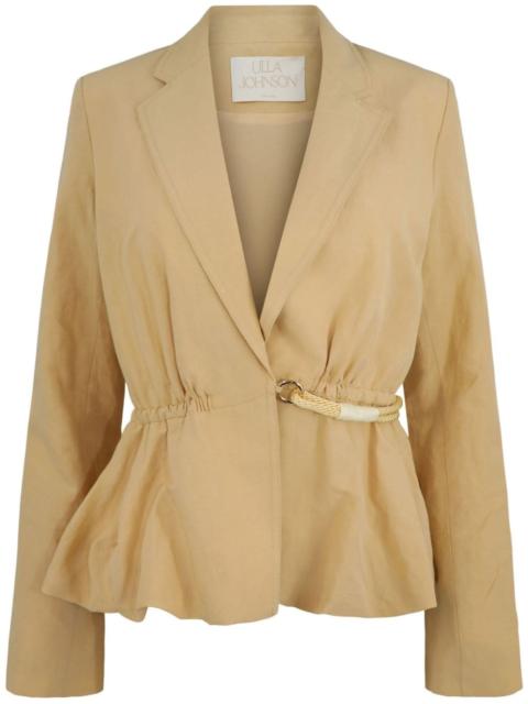 Talie belted blazer