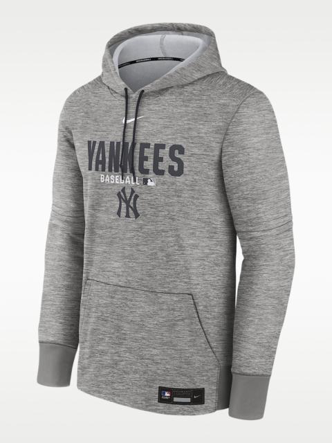 New York Yankees Authentic Collection Men's Nike Therma MLB Pullover Hoodie