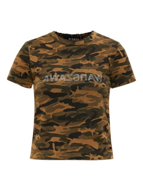 camouflage-print T-Shirt