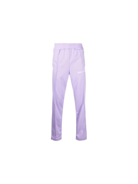 Palm Angels Side Stripe Track Pants Lilac White
