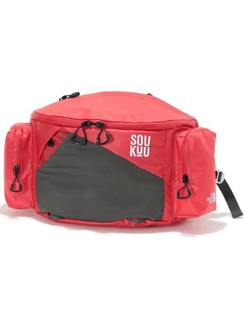 The North Face x Undercover Soukuu Bum Bag Dark Cedar Green/High Risk Red