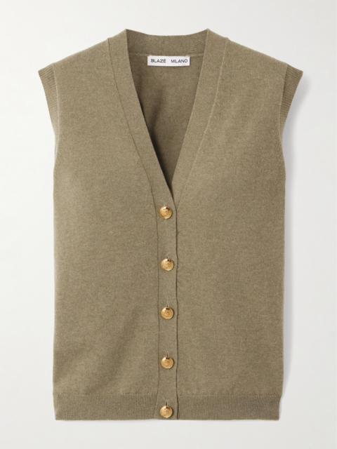 Highland Wool And Cashmere-blend Vest