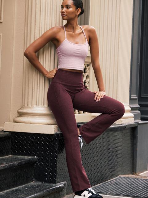 Spacedye High Waisted Practice Pocket Bootcut Pant 31"