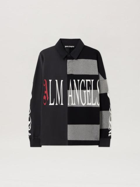 Flames Flag Polo L/Sg