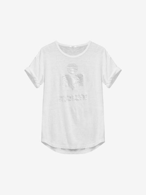 KOLDI LINEN LOGO T-SHIRT