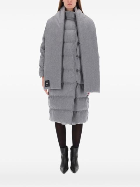 buttoned padded coat